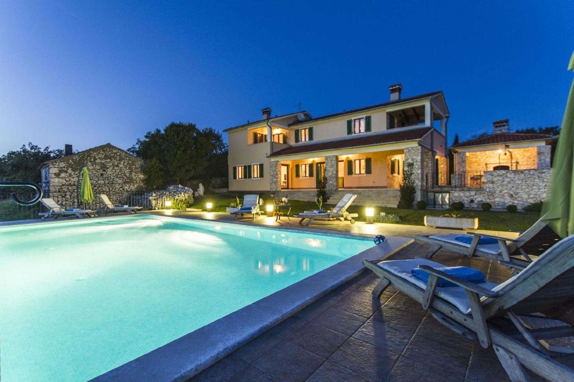 Ferienhaus Mit Privatpool Fuer 8 Personen Ca 220 Qm In Skitaca, Istrien Bucht Von Rasa Buitenkant foto