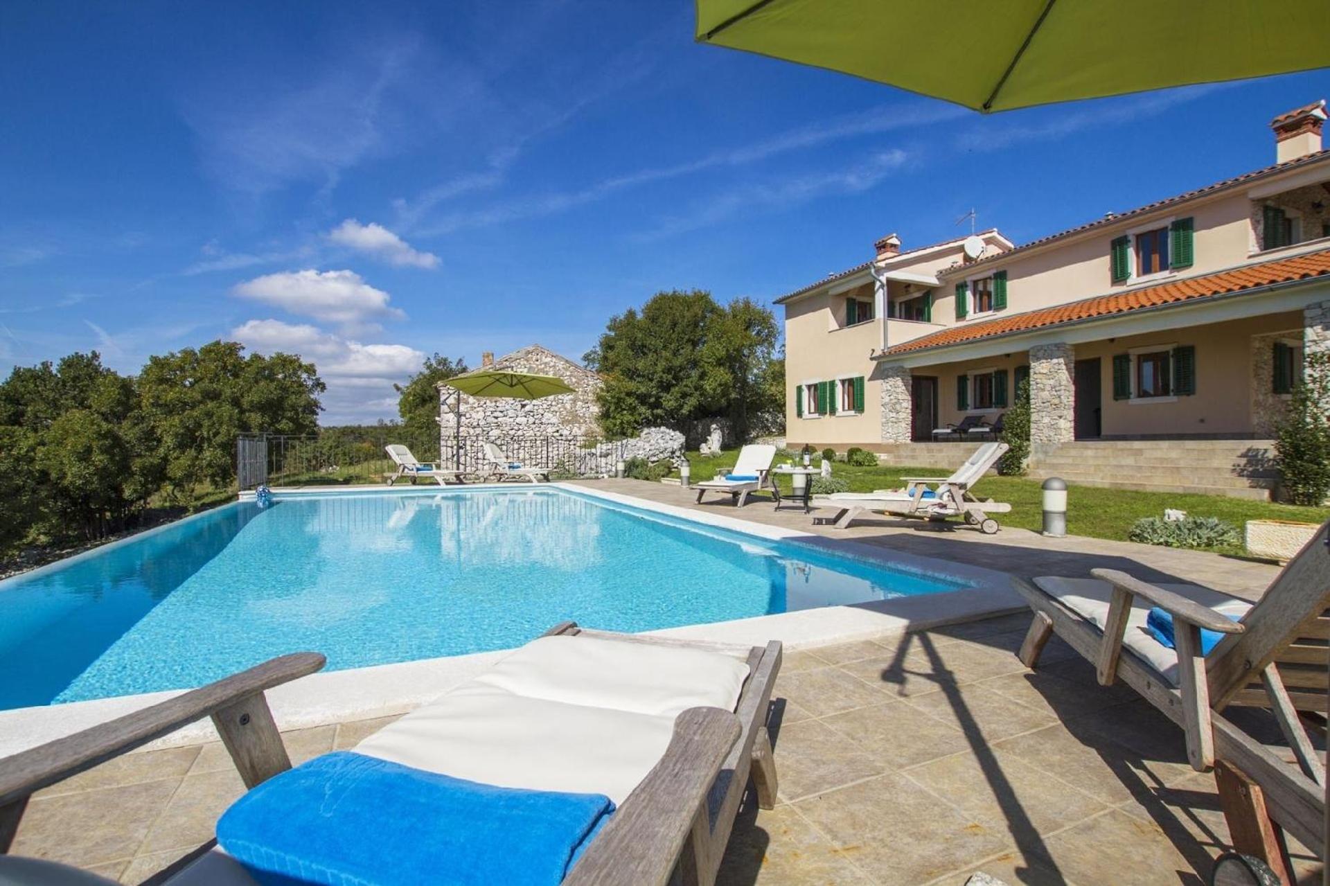Ferienhaus Mit Privatpool Fuer 8 Personen Ca 220 Qm In Skitaca, Istrien Bucht Von Rasa Buitenkant foto
