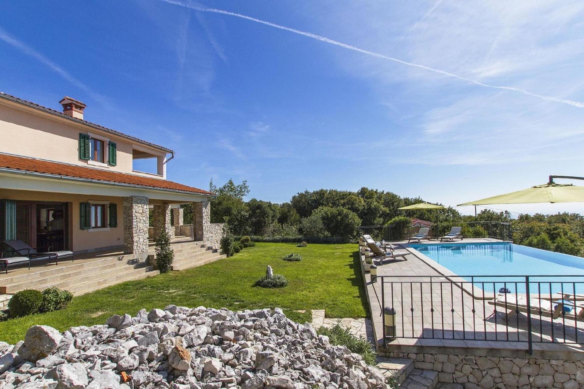 Ferienhaus Mit Privatpool Fuer 8 Personen Ca 220 Qm In Skitaca, Istrien Bucht Von Rasa Buitenkant foto